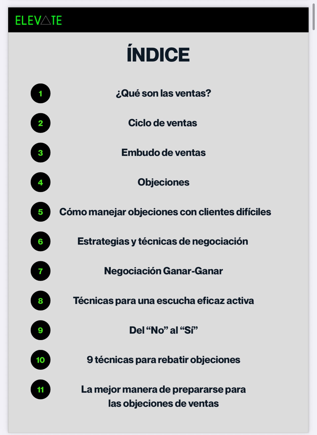 VENTAS SALVAJES