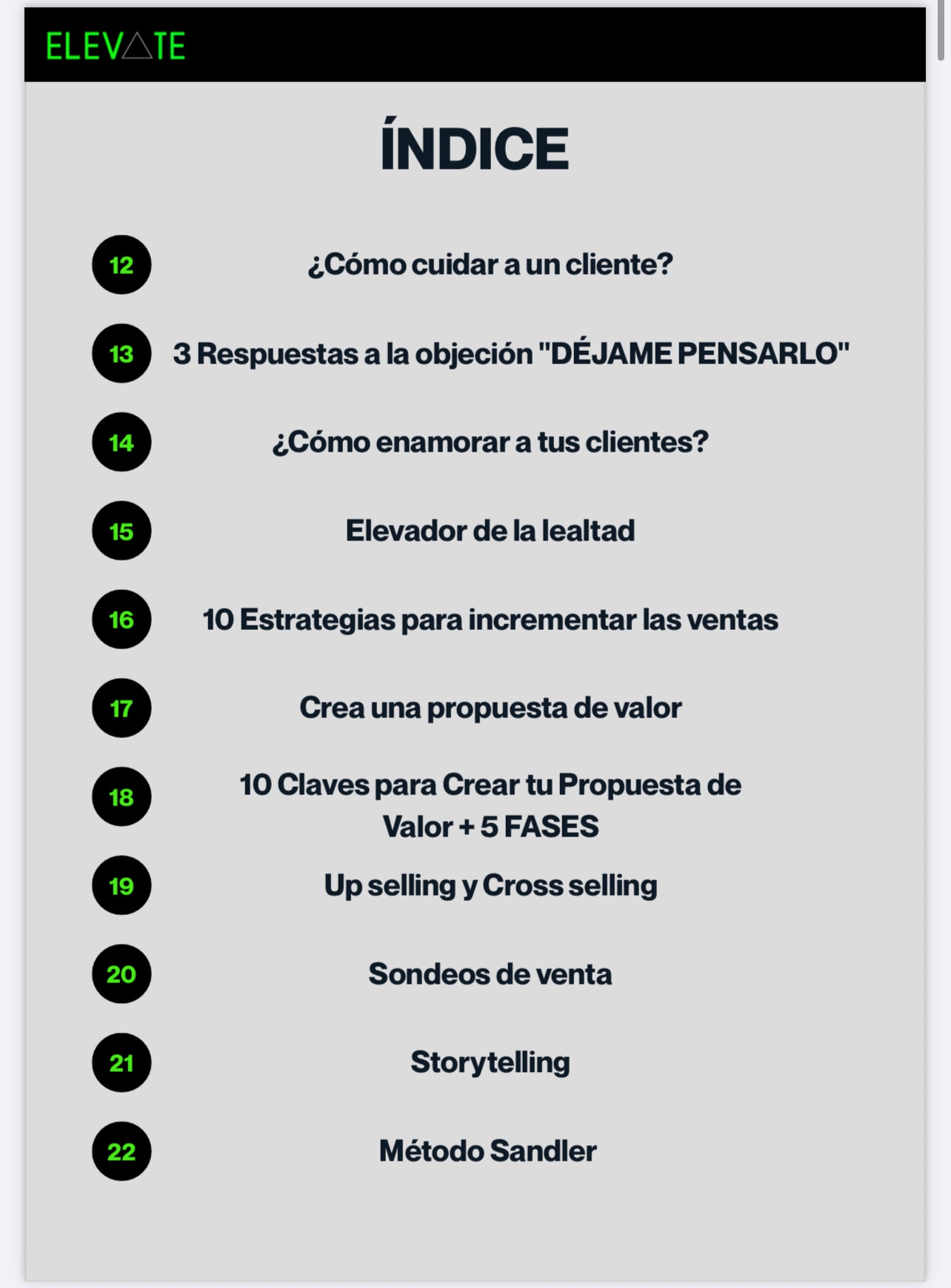 VENTAS SALVAJES