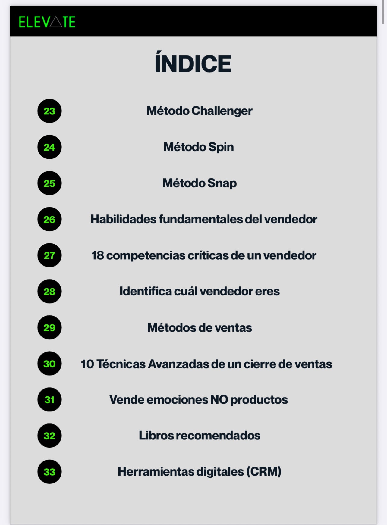 VENTAS SALVAJES