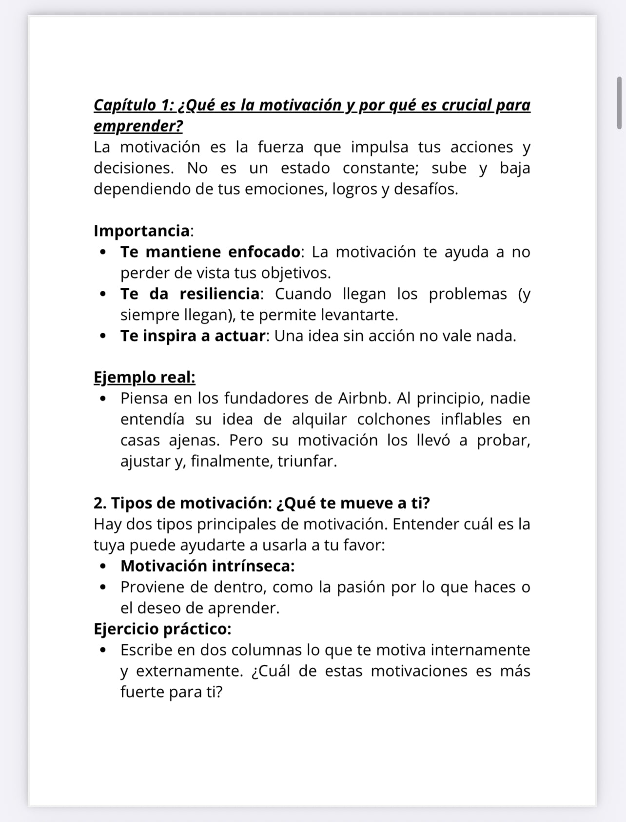 DE SOÑADOR A EMPRENDEDOR