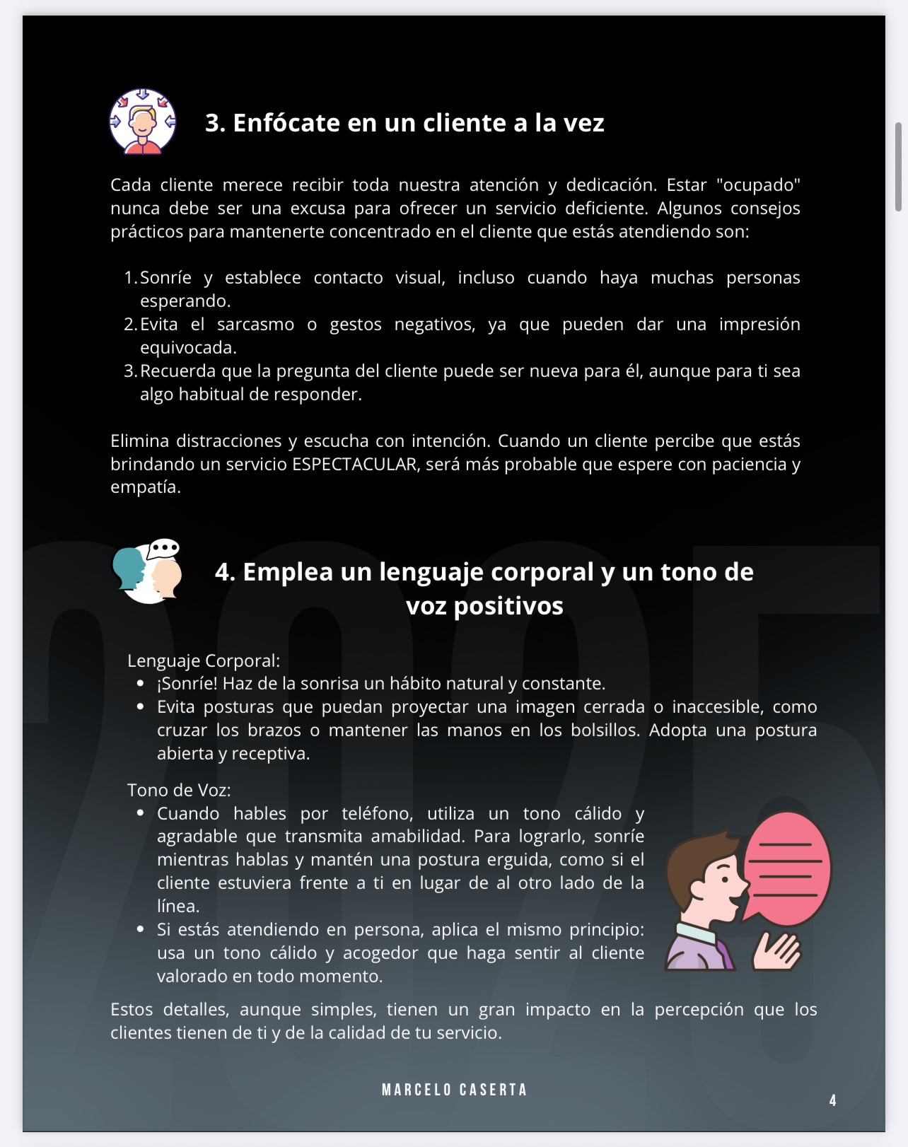 Manual de Servicios al Cliente